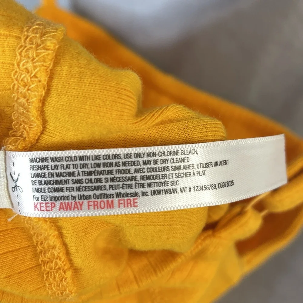 Intimately‎ Free People Marissa Bodysuit Ribbed Sleeveless Square Neck Small - Picture 7 of 9